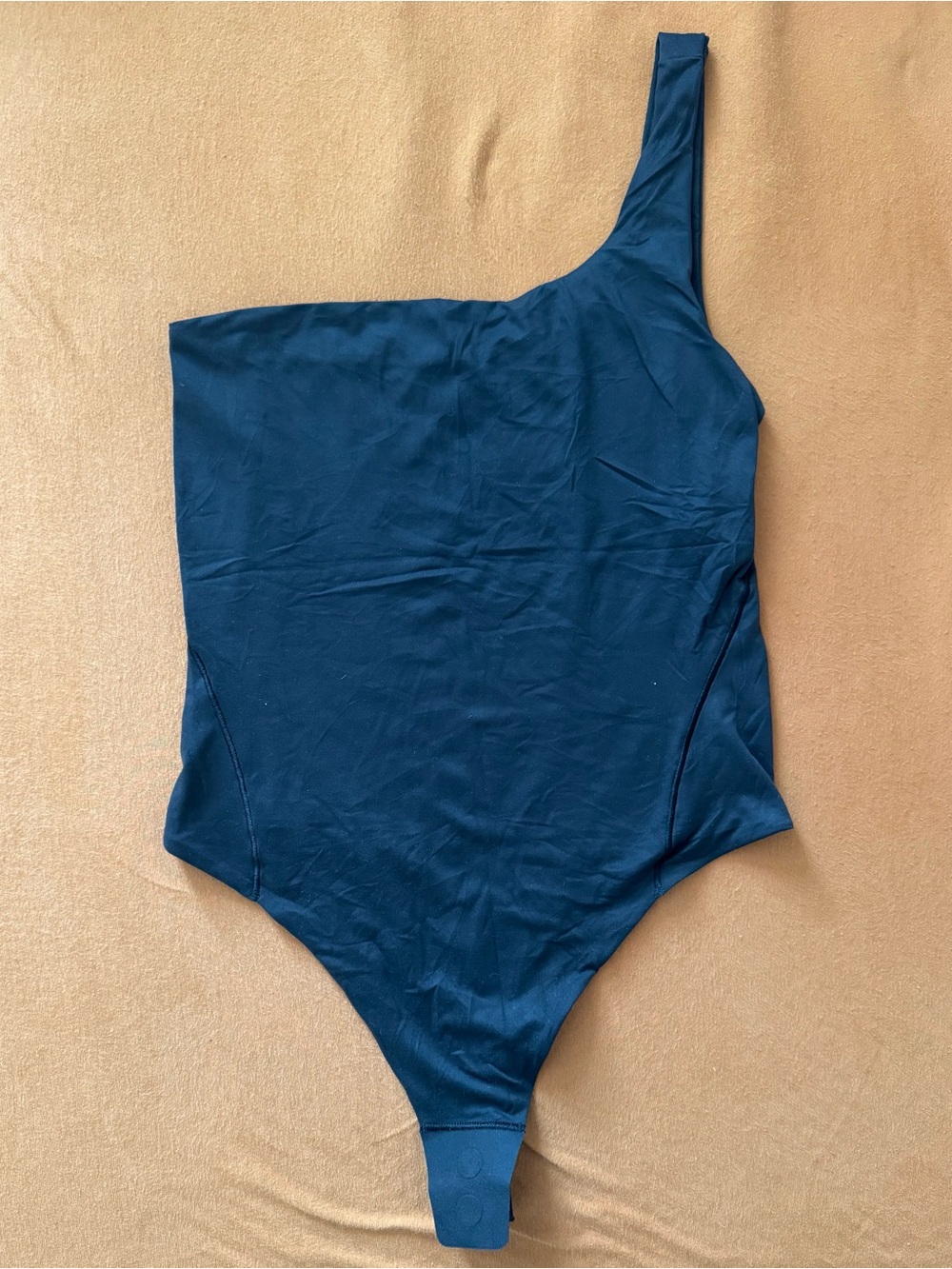 lululemon athletica Black One-Shoulder Bodysuit